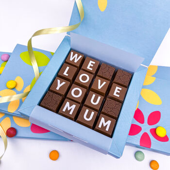 Chocolates With Personalised Message For Mum, 3 of 9