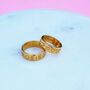 18k Gold Vermeil Or Sterling Silver Pinky Promise Ring, thumbnail 2 of 7