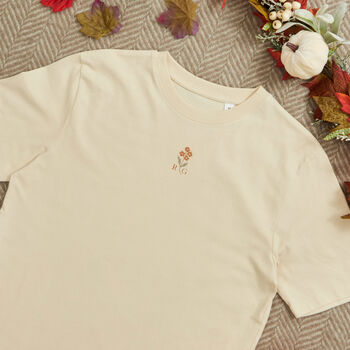 Personalised Autumn Market T Shirt, 3 of 4