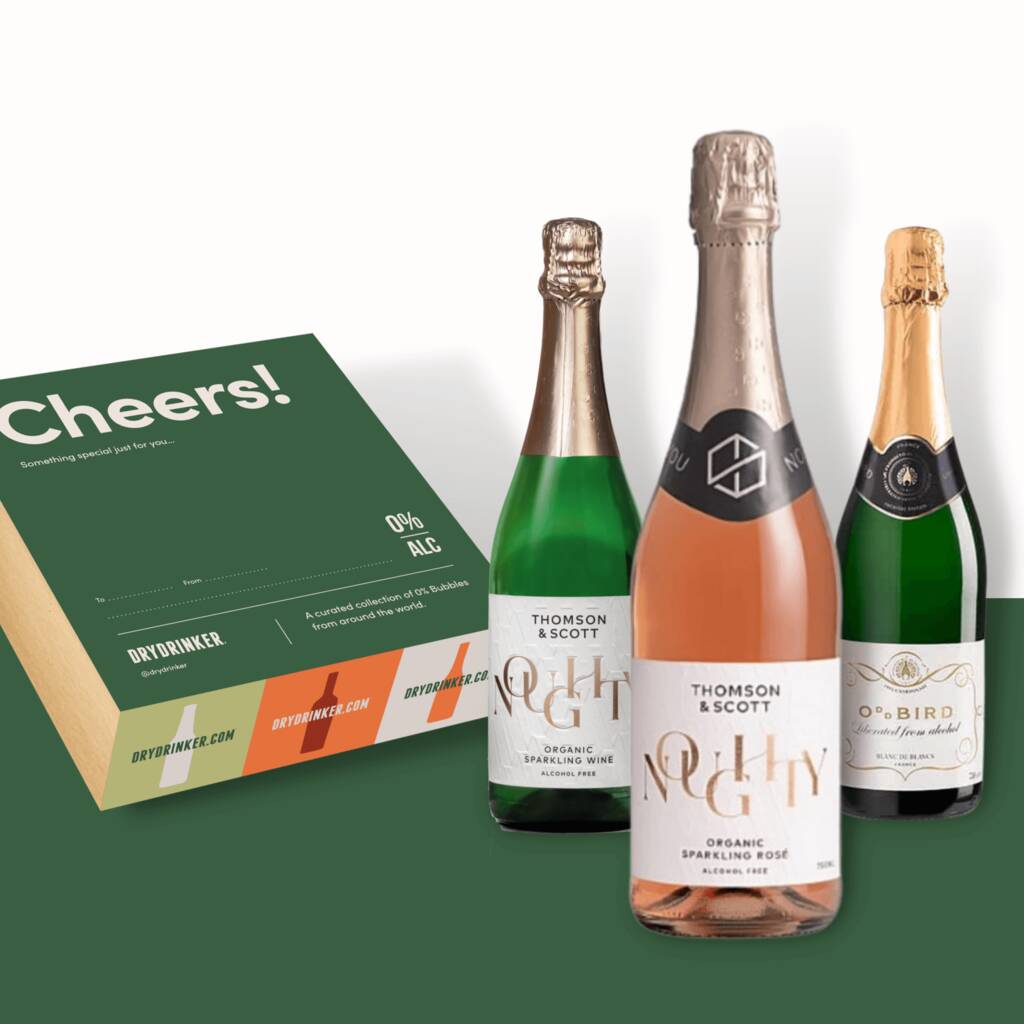 Alcohol Free Sparkling Wine Gift Box 0% Abv, 1 of 2