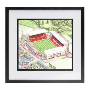 Barnsley Fc Oakwell Stadium Fine Art Print, 3 of 3