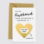 'To My Husband' Valentines Scratch Card / Three Colours, thumbnail 1 of 4