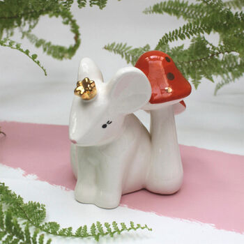 Children's Mouse And Mushroom Money Box, 2 of 4