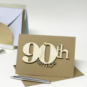 Personalised 90th Birthday Card, 7 of 12