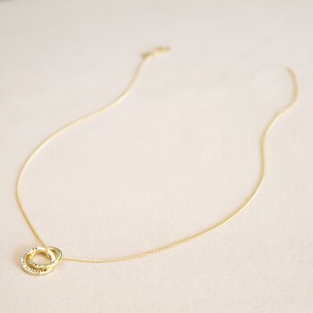 Personalised Interlocking Circles Necklace, 9 of 12