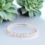 Sterling Silver Milestone Birthday Bracelet In Various Ages, thumbnail 1 of 12