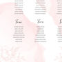 Pink Table Plan With Peonies, thumbnail 2 of 4
