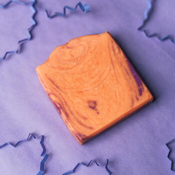 Handmade Lavender Christmas Cake Soap, 3 of 3