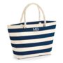 Personalised Rope Canvas Large Tote Beach Shoulder Bag, thumbnail 5 of 9