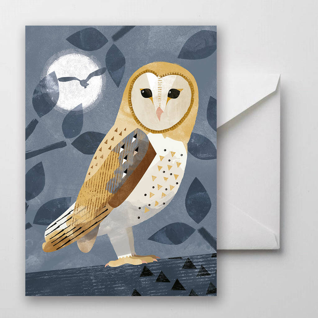 Barn Owl Card, 1 of 2
