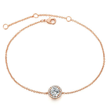 Delicate Jewel Bracelet Bridesmaid Gift, 4 of 5