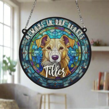 Lurcher Memorial Suncatcher, 5 of 6