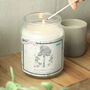 Me To You Secret Garden Scented Candle Jar, thumbnail 2 of 6