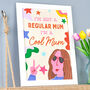 Personalised Cool Mum Print, thumbnail 1 of 4