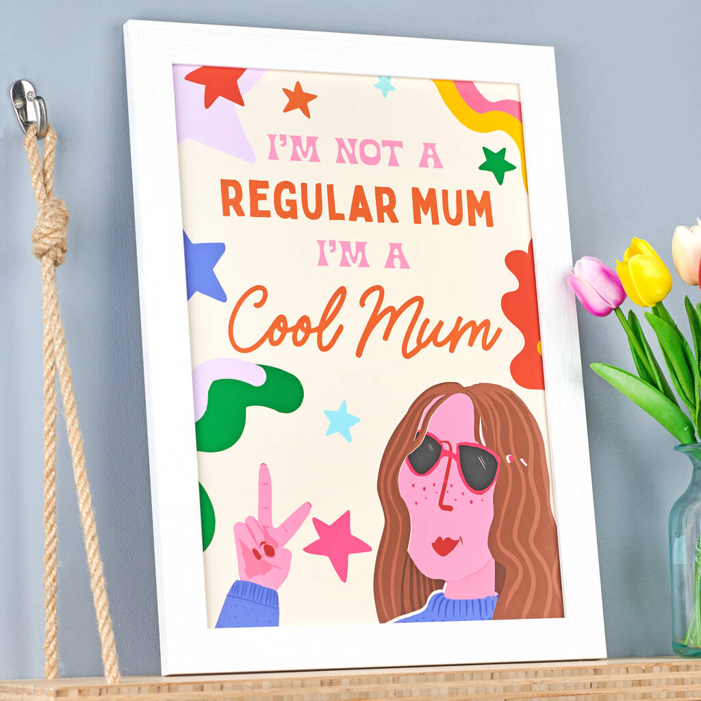 Personalised Cool Mum Print, 1 of 4