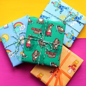 A4 Sunshine Wrapping Paper For Any Occasion, 4 of 4