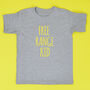 'Free Range Kid' Fun Kids T Shirt, thumbnail 3 of 3