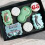 Personalised Biscuit Gift Box For Golfers, thumbnail 1 of 9