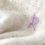 Pure Cashmere Baby Coccoon With Bunny Rabbit Ears, thumbnail 3 of 6