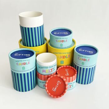 Personalised Festive Christmas Tree Candle With Gold Foil Message, 3 of 7