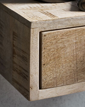 Floating Side Table Natural, 4 of 7