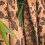 Fauve Leopard Animal Print Scarf, thumbnail 4 of 5