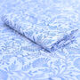 Blue And White Botanical Tablecloth, thumbnail 1 of 4
