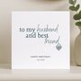 Personalised Romantic Birthday Card For Husband, thumbnail 8 of 8