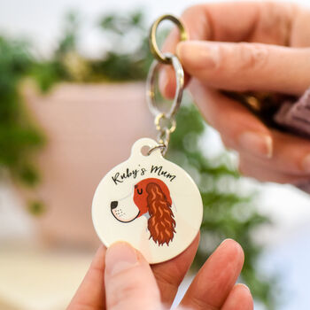 Personalised Dog Keyring Mother's Day Gift, 10 of 12