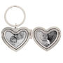 Mothers Day Gifts Heart Photo Frame Locket Keyring, thumbnail 3 of 8
