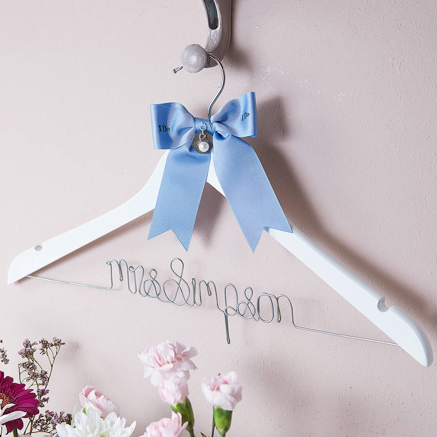 Something Old New Wedding Hanger By Clouds And Something Old New Wedding Hanger