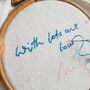 Personalised Anniversary Handkerchief For Husband, thumbnail 2 of 7