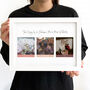 Use Your Own Holiday Photos Personalised Print, thumbnail 5 of 6