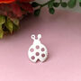 Sterling Silver Ladybird Pin Brooch, thumbnail 1 of 11