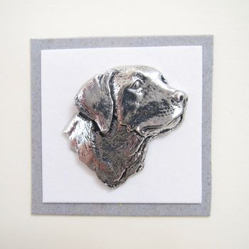 Handmade Labrador Birthday Card, 3 of 3