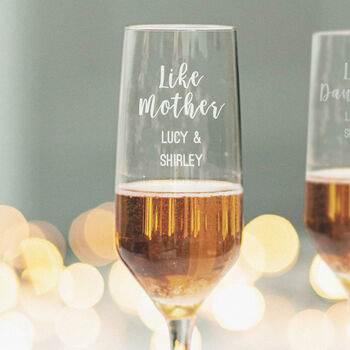 Personalised 'Like Mother, Like Daughter' Flute Set, 2 of 5