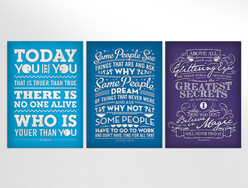 Pack Of 10 Typography Postcards, 2 of 5