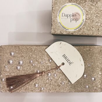 Seeded Wedding Place Cards With Tassel, 7 of 7