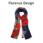 Soft Lightweight Scarf In Wool And Viscose Length 190cm, thumbnail 4 of 11