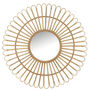 Bamboo Sunburst Large Wall Mirror, thumbnail 1 of 4