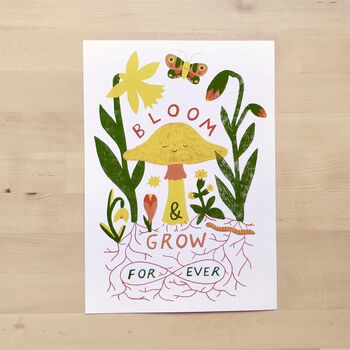 Bloom And Grow Print A4 Unframed, 2 of 6