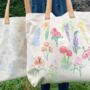 Stitch What You've Grown Flower Tote Bag Diy Kit, thumbnail 9 of 11