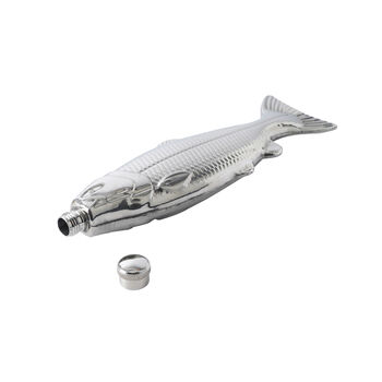 Great Plains Fish Hip Flask In Gift Box | Father Day | Fishing Entusiast | Novelty, 4 of 7