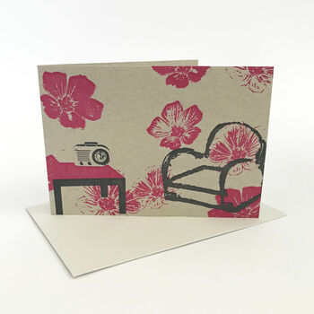 Recycled Letterpress Greeting Card Pack Of Six, 5 of 9