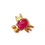 Wild Beetle Ruby Stud, Two, One Of A Kind, thumbnail 1 of 3