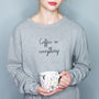 Personalised Favourite Thing Eco Friendly Jumper, thumbnail 1 of 3