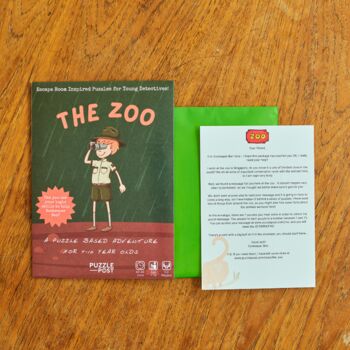 Zoo Themed Logic Puzzle For Kids, Escape Room Game, 6 of 8