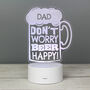 Personalised 'Beer Happy' LED Colour Changing Light, thumbnail 12 of 12