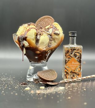 Chocolate Orange Rum Liqueur 5cl With Personalisation, 4 of 5