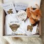 Wee Baby Highland Cow New Baby Gift Set, thumbnail 1 of 7